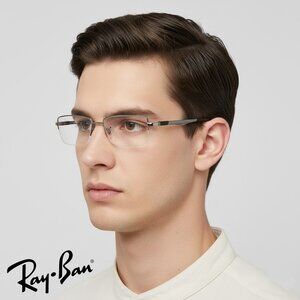 Ray-Ban RB 6263 2502 Unisex Gunmetal Optical/Prescription Eyeglasses Frame